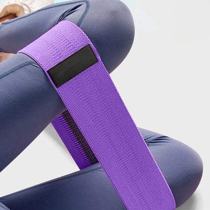3-Pack Fabric Resistance Bands – Non-Slip, 3 Levels